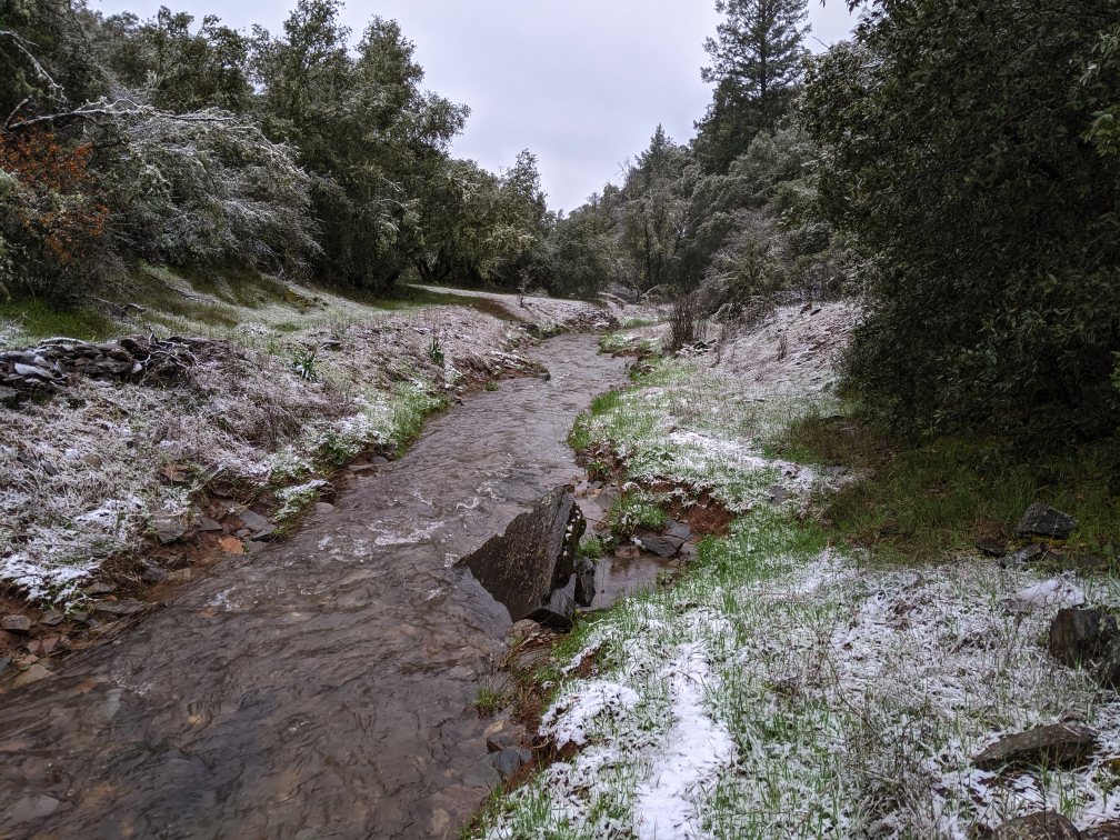 Photo of Creek with snow